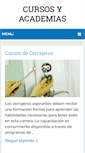 Mobile Screenshot of cursosyacademias.es